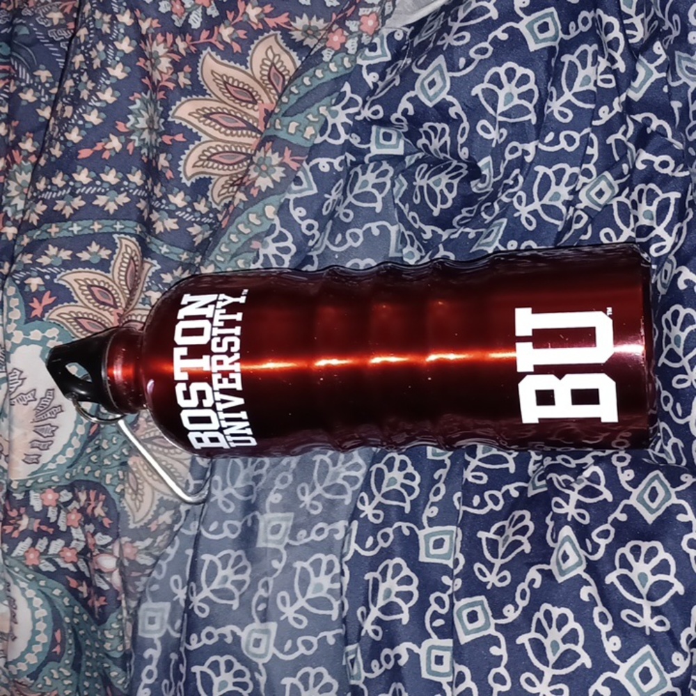 Boston University steel water bottle (010424A).